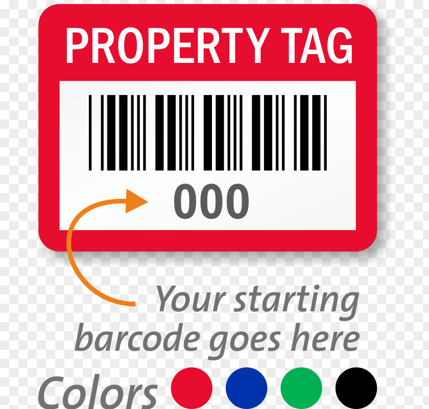 Fire Barcode Label Extinguishers Asset Tracking PNG