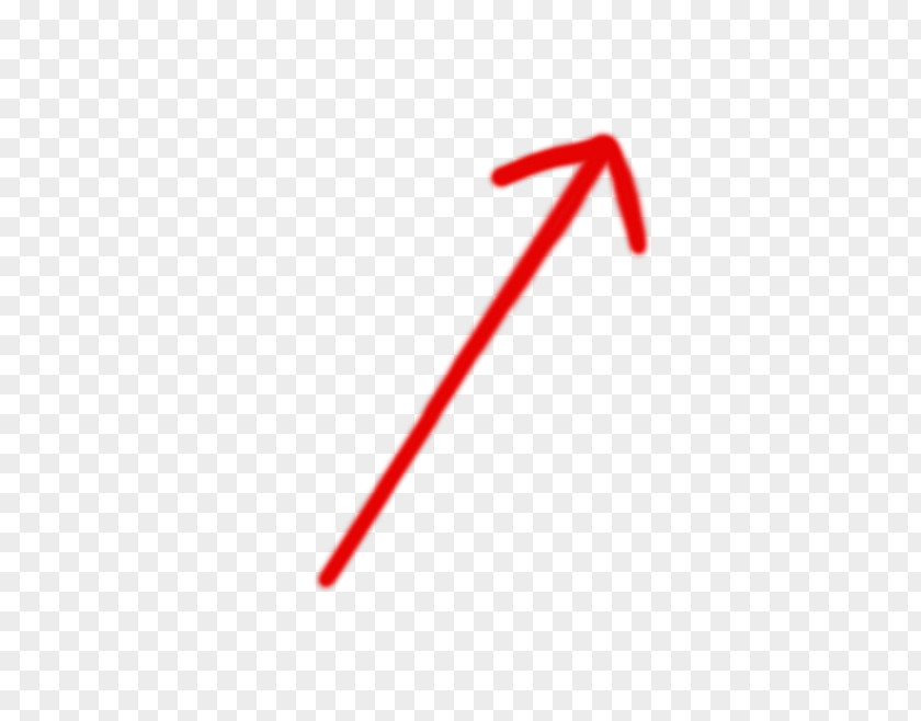 Red Arrow Angle Font PNG