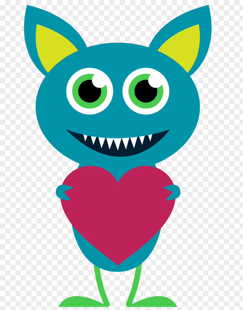 Valentine's Day Cookie Monster Clip Art PNG