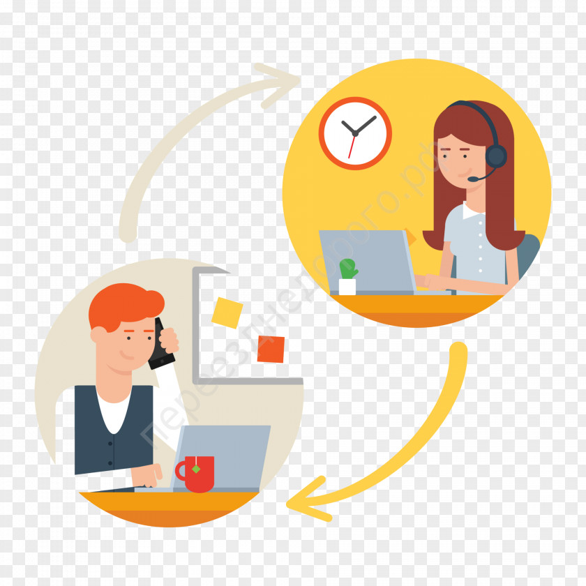 Call Centre Customer Service Clip Art PNG