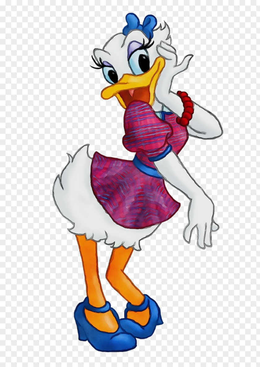 Daisy Duck Donald Mickey Mouse Clarabelle Cow PNG