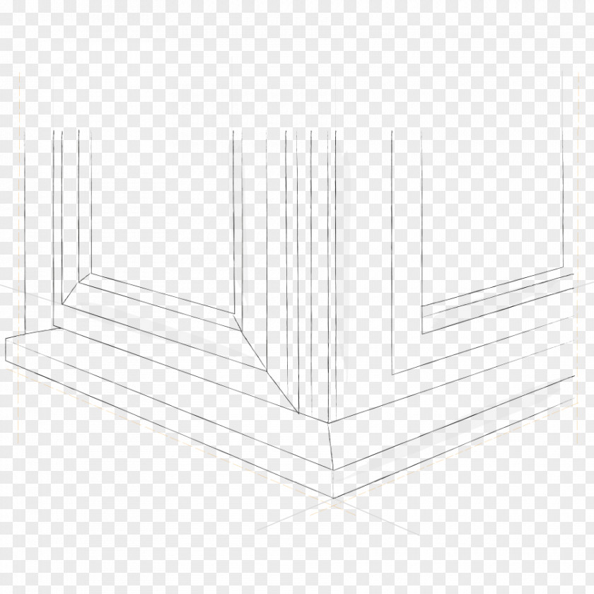 Wood White Line Angle PNG