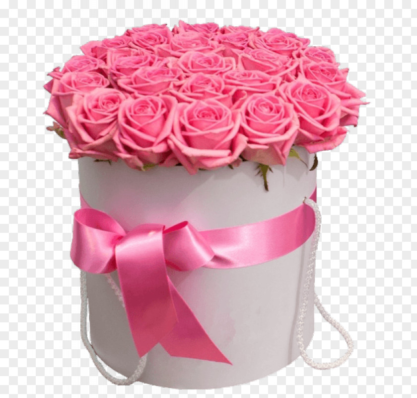 Box Garden Roses Flower Bouquet Paper PNG