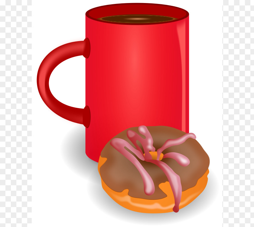 Dog Breakfast Cliparts Coffee And Doughnuts Dunkin' Donuts Clip Art PNG