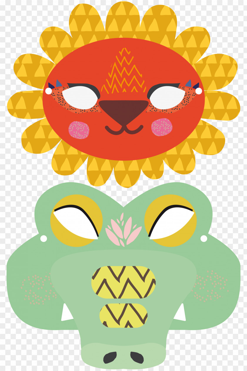 Mask Animal Image Fox Raccoon PNG