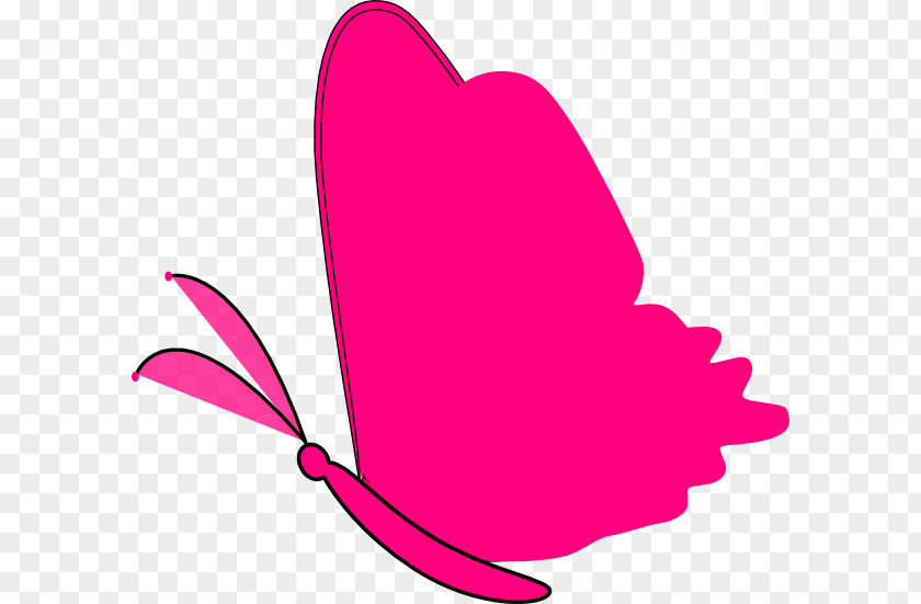 Pink Butterfly Clipart Green Clip Art PNG