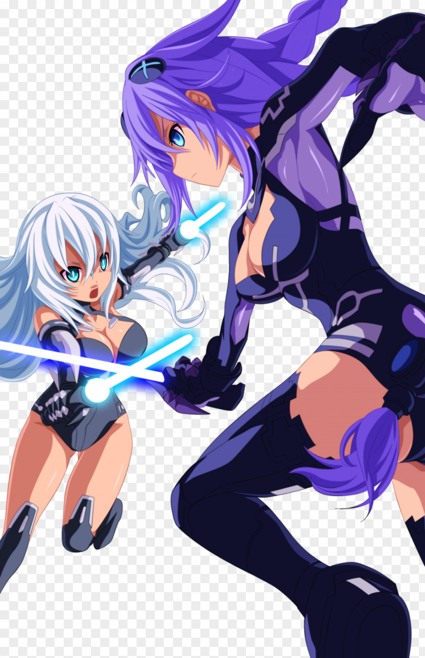 Heart Hyperdimension Neptunia Purple Fiction PNG