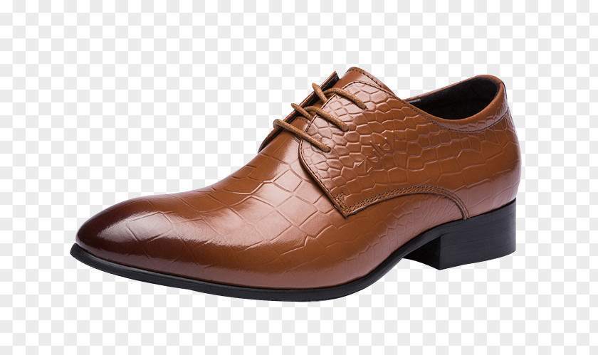 High-end Men's Brown Shoes Oxford Shoe Leather Dress Man PNG