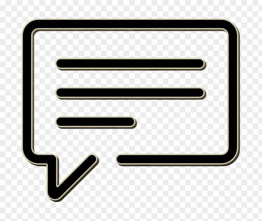 Interface Icon Assets Speech Bubble Chat PNG