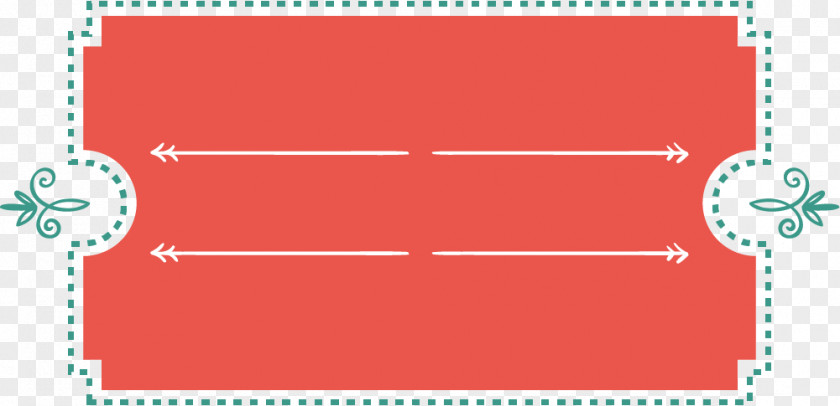 Red Minimalist Text Box Clip Art PNG