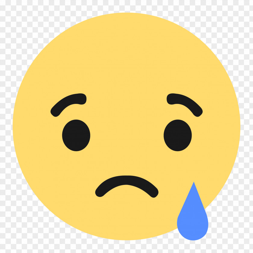 Sad Emoji Social Media Facebook Like Button Emoticon PNG