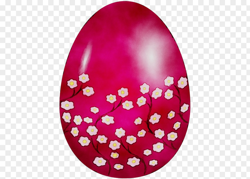 Easter Egg Pink M Heart PNG