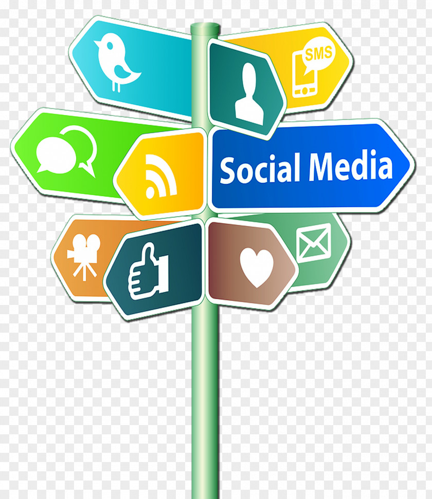 REDE SOCIAL Social Media Marketing Sign Symbol PNG