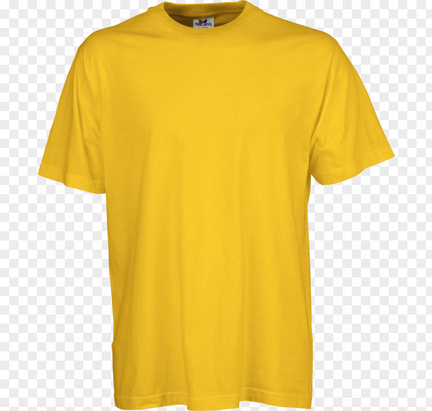 Shiny Yellow T-shirt Gildan Activewear Clothing Polo Shirt PNG