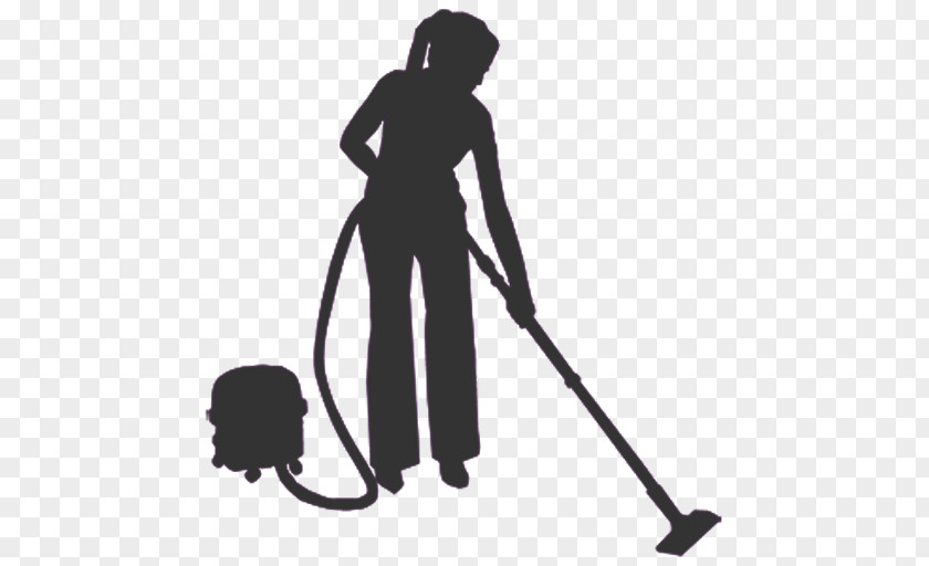 Silhouette Cleaner Floor Cleaning Image PNG