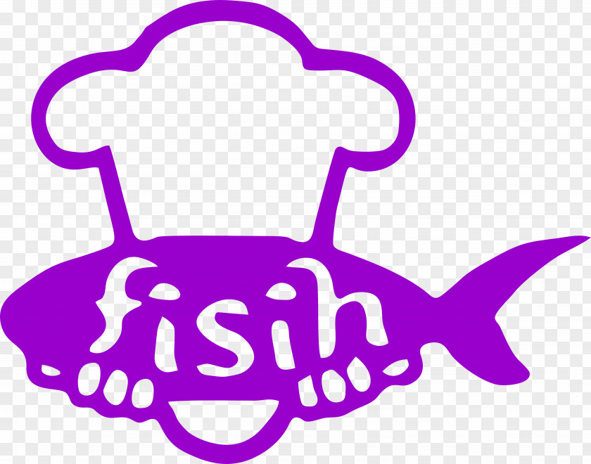 Creative Chef Hat Sushi Logo Fish Seafood PNG
