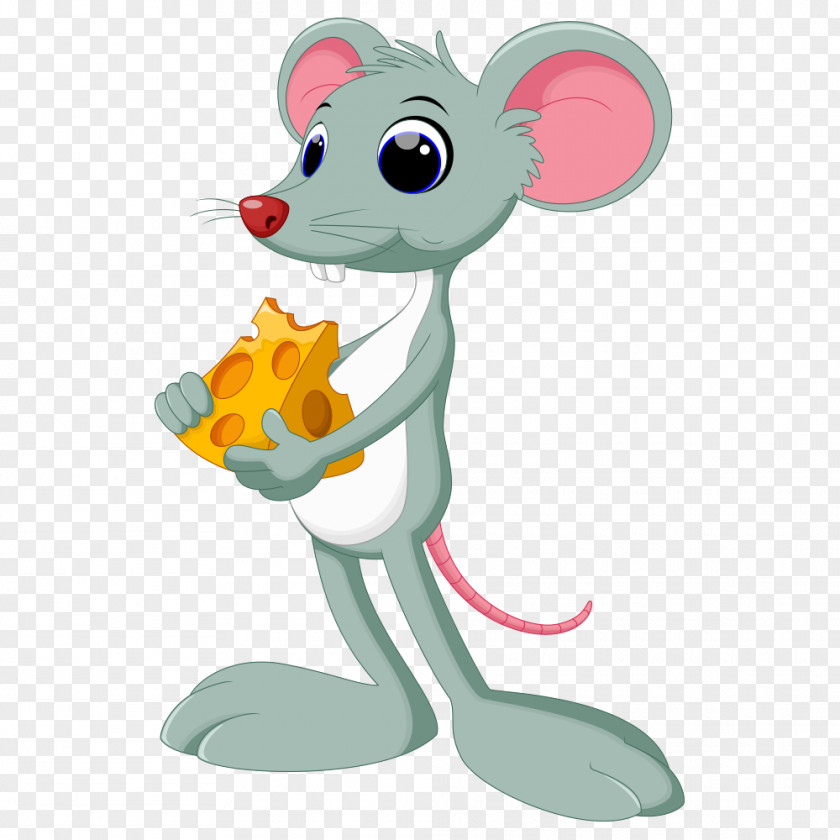 Hold The Mouse Cheese Computer Cartoon Royalty-free Illustration PNG