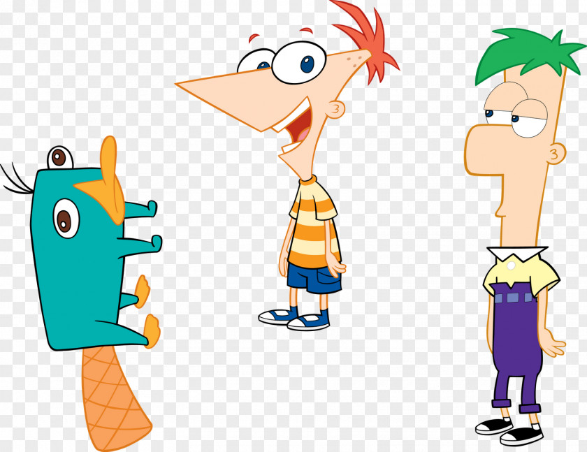 Phineas Flynn Ferb Fletcher Isabella Garcia-Shapiro Dr. Heinz Doofenshmirtz Perry The Platypus PNG