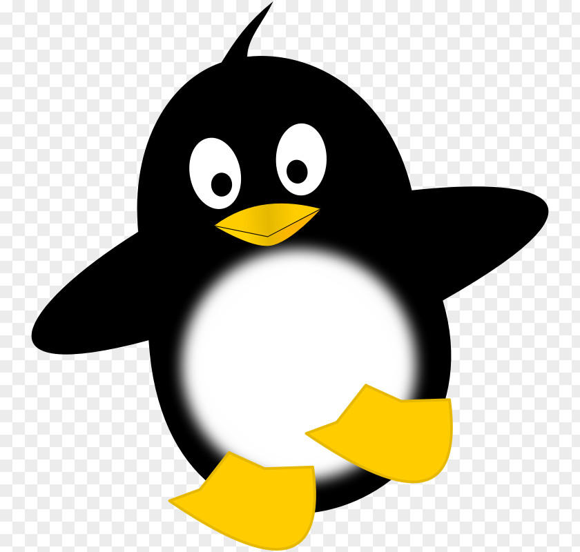 Pictures Of A Penguin Cartoon Clip Art PNG