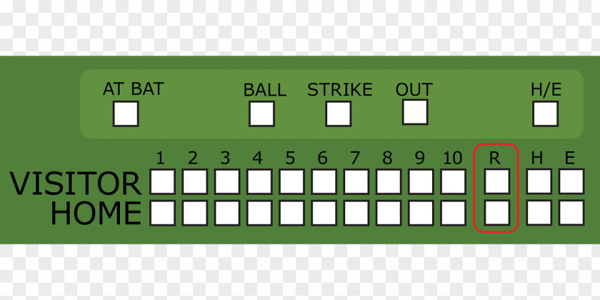 Baseball Scoreboard Sport Clip Art PNG