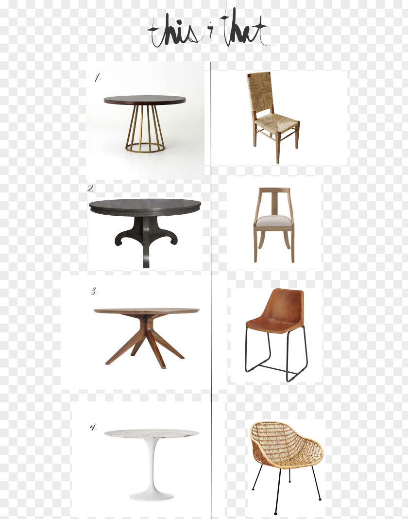 Chair Round Bar Stool Table Dining Room Furniture PNG