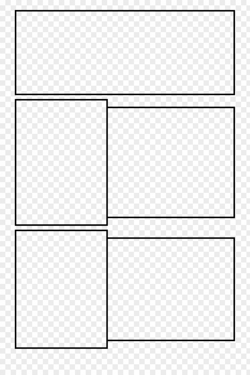Clean Paper White Black Square Rectangle PNG