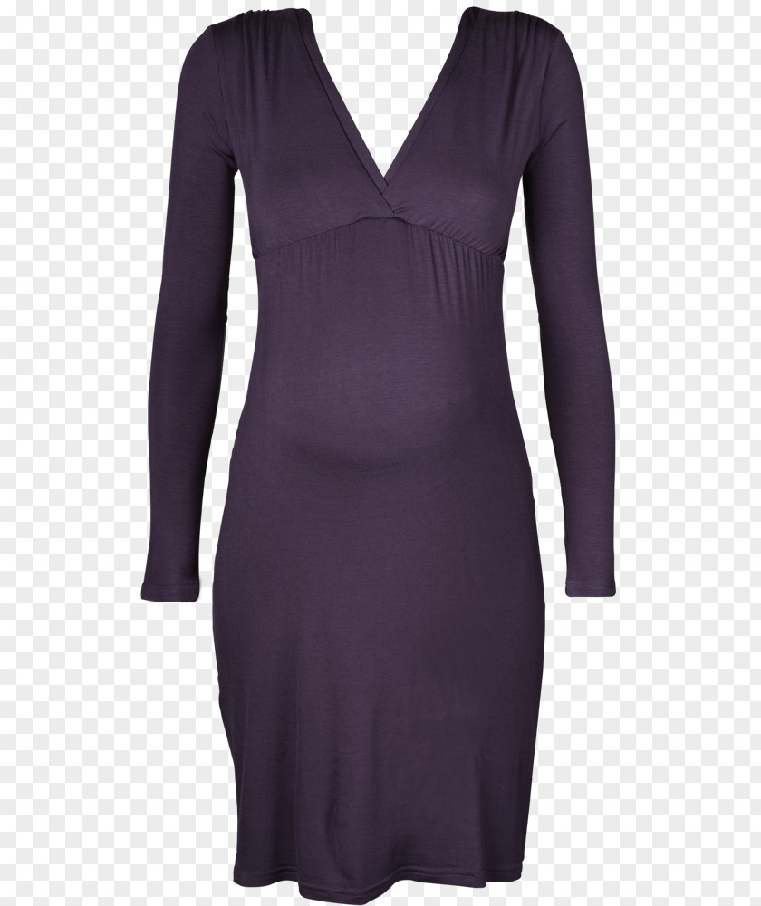Maternity Formal Wear Little Black Dress LITEX šaty Dámské S Křidélkovým Rukávem. 90304901 černá M Sleeve Neck PNG