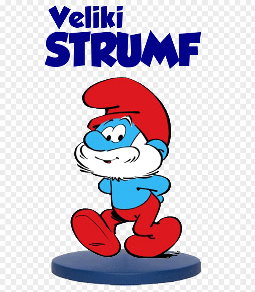 Strumf Papa Smurf Brainy The Smurfette Grouchy PNG
