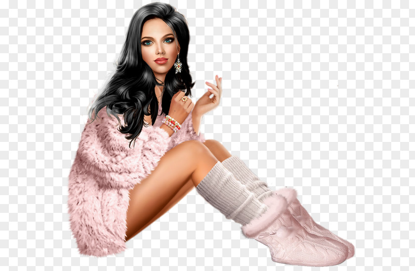 Winter Woman Fashion Бойжеткен PNG