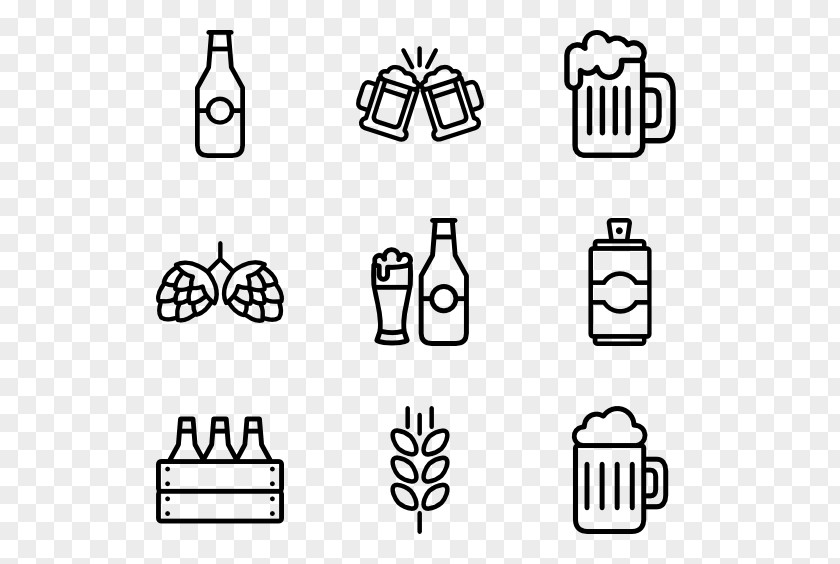 Beer Pack Icon Design Clip Art PNG