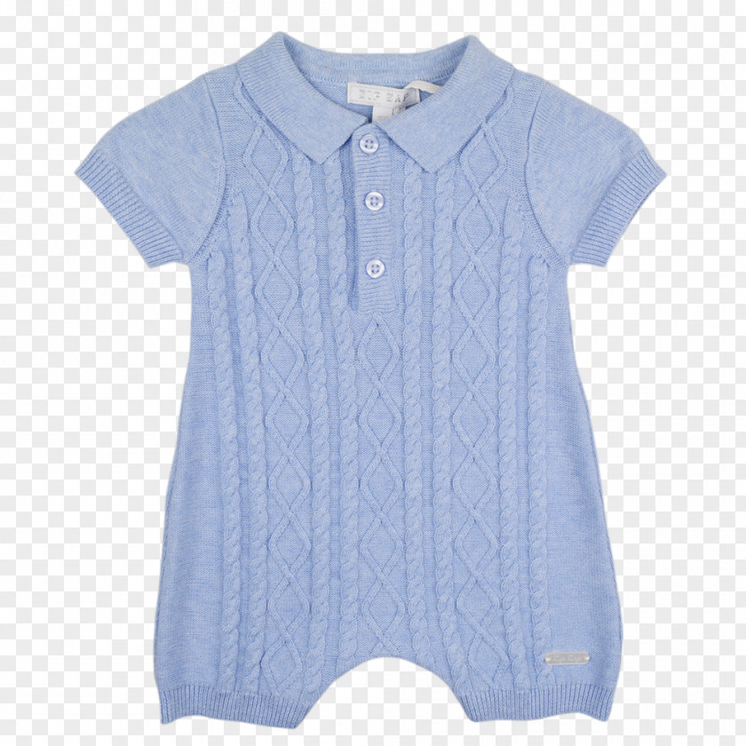 Button Sleeve Cable Knitting Romper Suit Clothing PNG