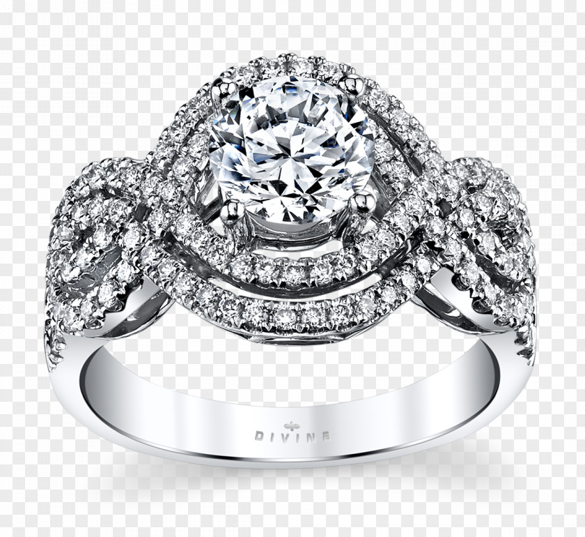 Diamond Ring Engagement Gold Wedding PNG