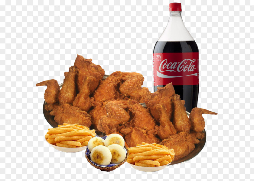 Fried Chicken French Fries Junk Food Deep Frying PNG