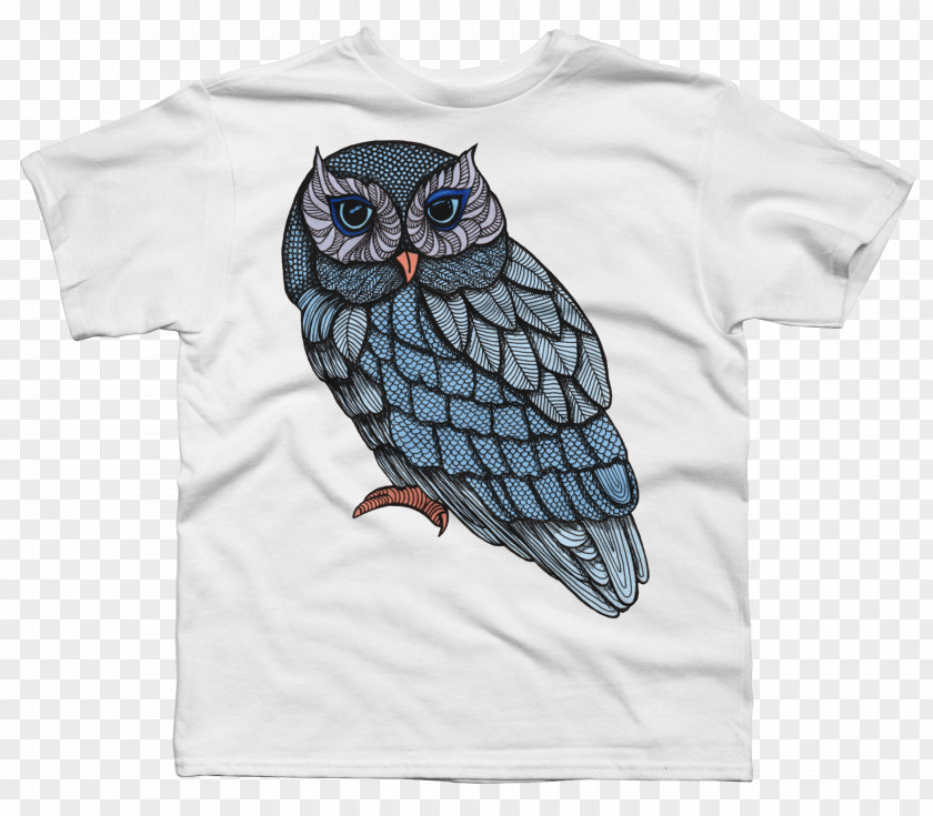 Owl T-shirt Sleeve Textile Pocket PNG