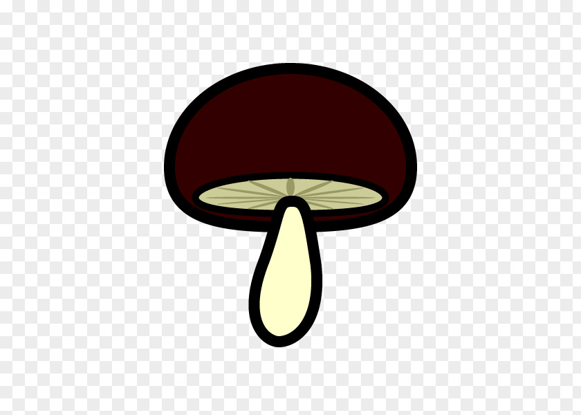 Shiitake Mushroom Line Clip Art PNG