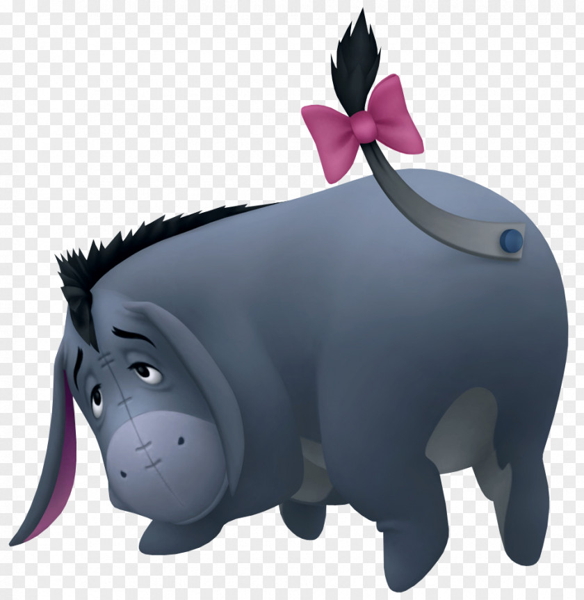 Eeyore Kingdom Hearts II Hearts: Chain Of Memories Winnie The Pooh Hundred Acre Wood PNG