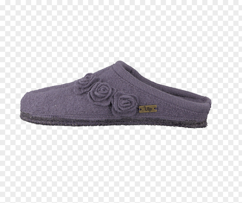 Stitchy Slipper Shoe Footwear Purple Violet PNG