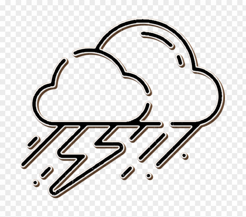 Storm Icon Rain Weather PNG