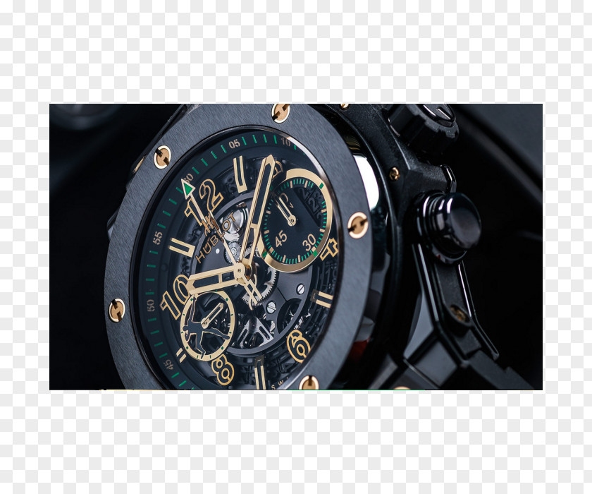 Usain Bolt Hublot Counterfeit Watch Chronograph Replica PNG