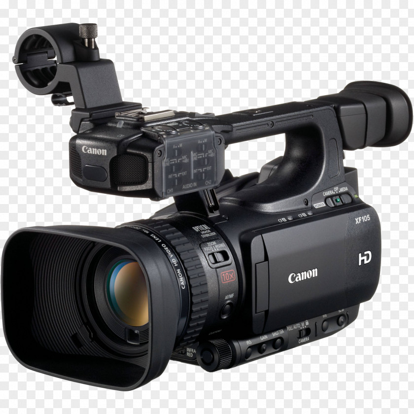 Video Camera Cameras Professional Canon Digital PNG