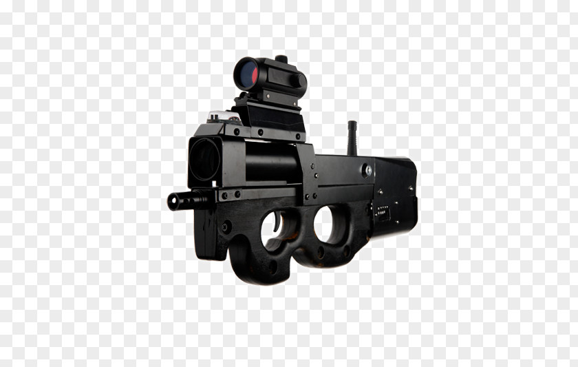 Weapon Gun Ranged Angle FN P90 PNG