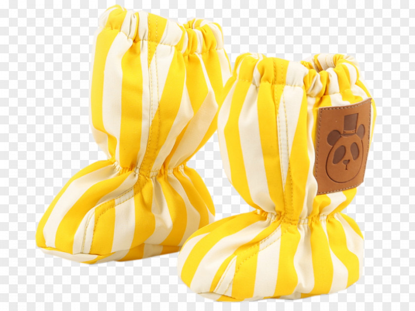 Yellow Stripes Shoe PNG