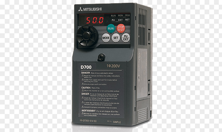 Variable Speed Drive Frequency & Adjustable Drives Power Inverters Mitsubishi Electric Three-phase PNG