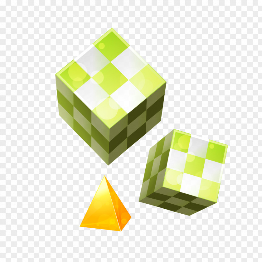 Creative Green Cube Rubiks Creativity PNG