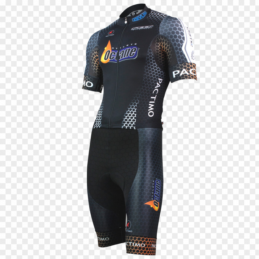 Cyclist Front Wetsuit Sleeve Product PNG
