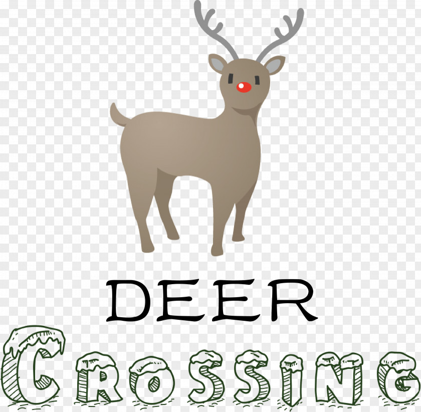 Deer Crossing PNG