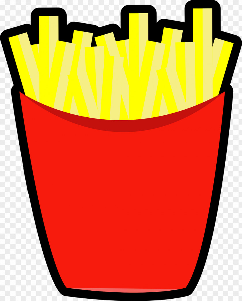 Fries French Fast Food Cuisine Junk Clip Art PNG