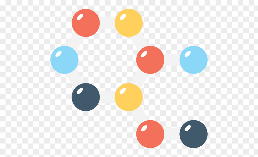 Molecule Vector PNG