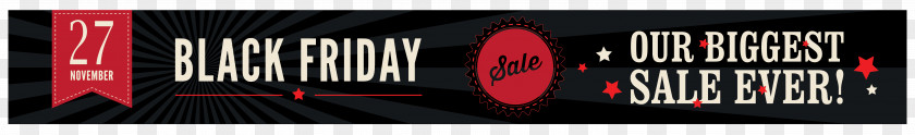Black Friday Biggest Sale Banner Clipart Image Clip Art PNG