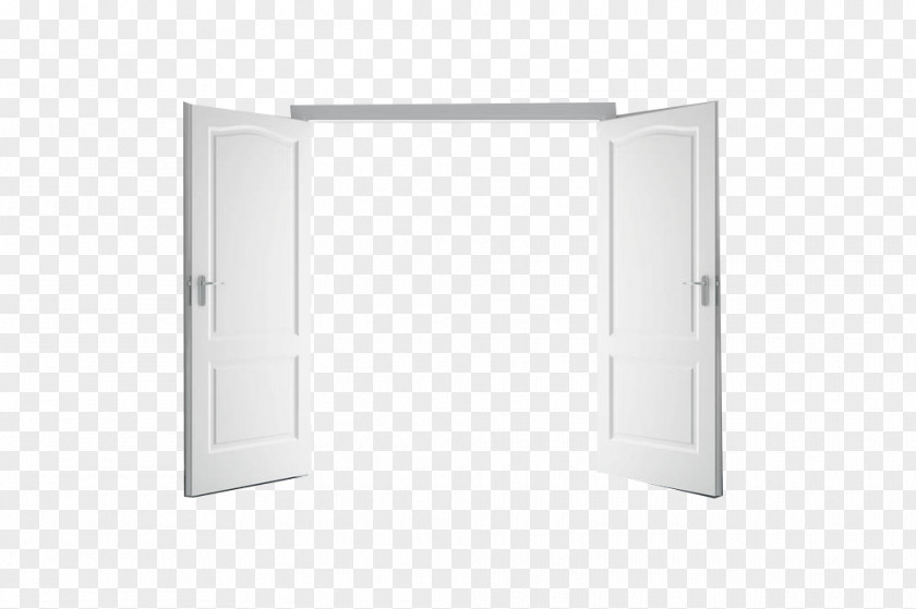 Open Door Structure White Pattern PNG